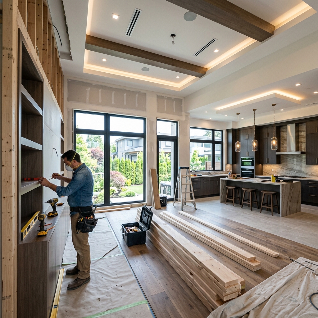 JYJ Services construction professionals at work